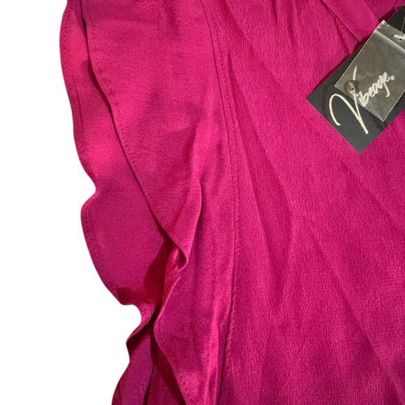 Karlie Fuchsia Ruffle Romper - Picture 3 of 7